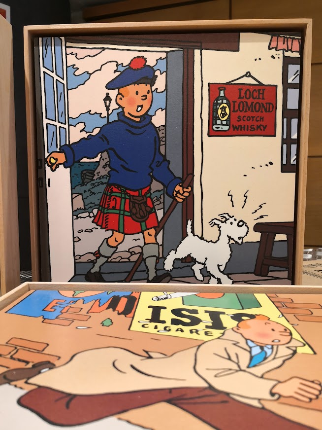 publicitat Escocia Tintin